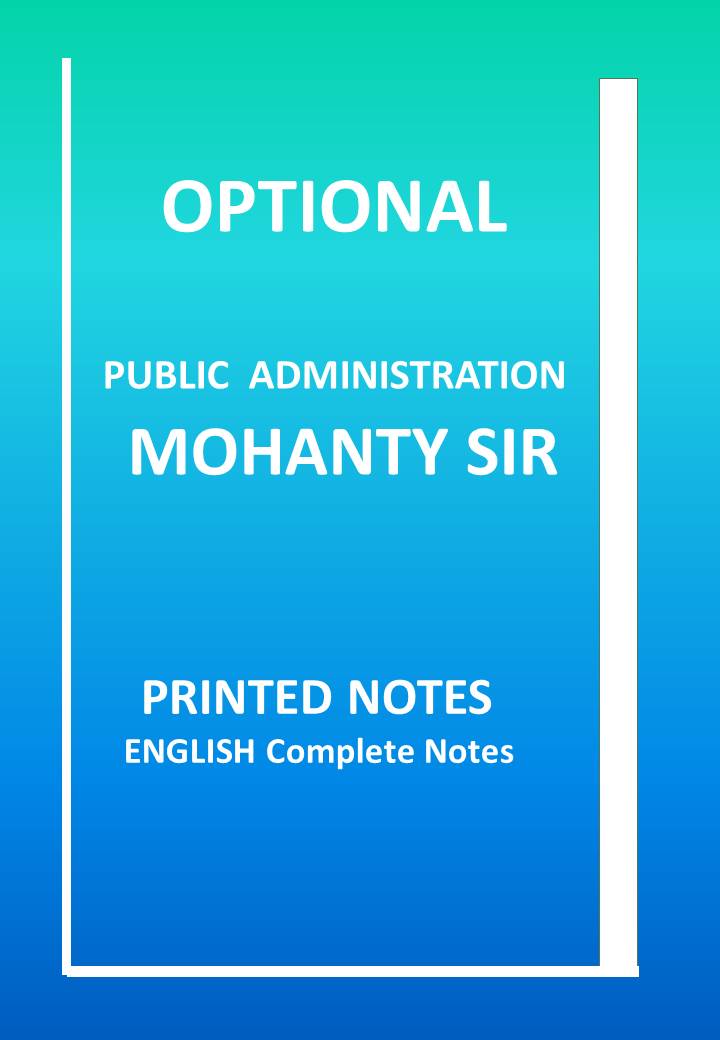 public administration book by m laxmikant pdf